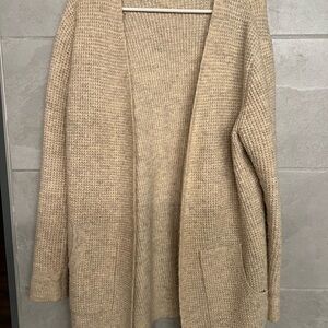 Time and Tru Tan Women's Cardigan